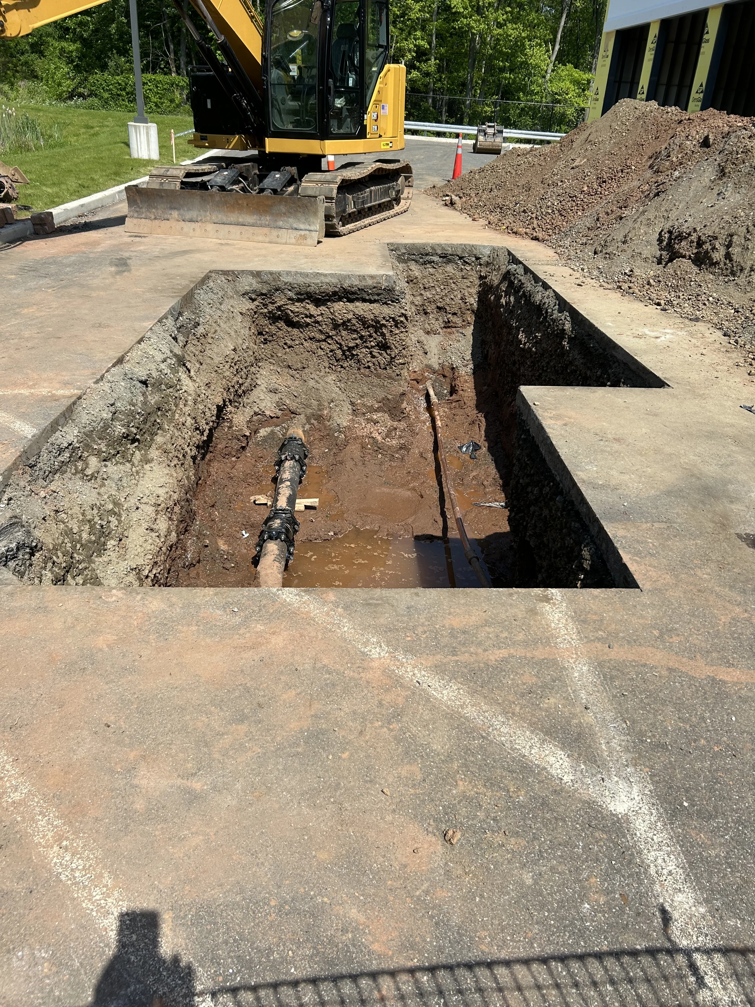 Utility Installation New Waterline